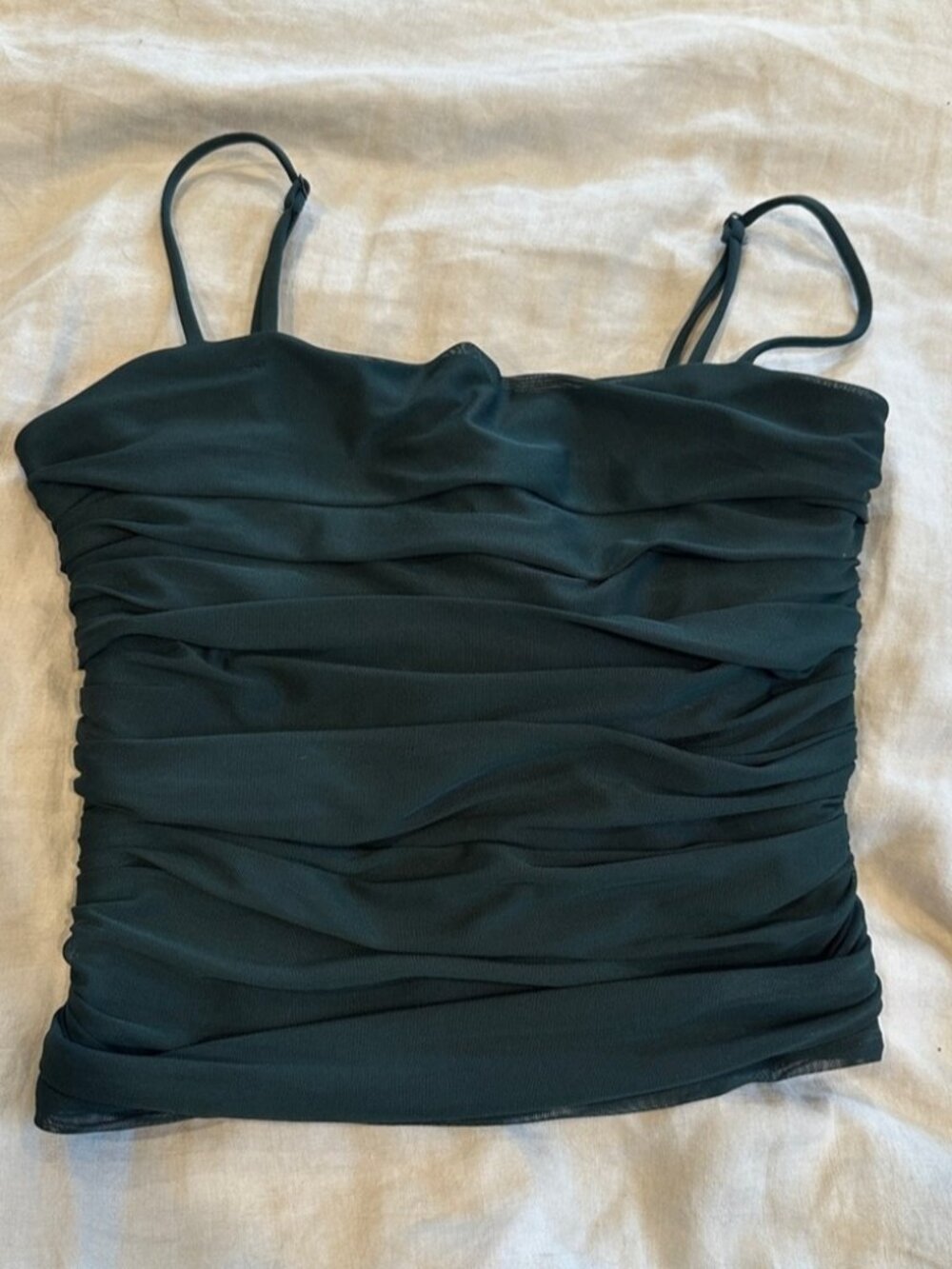 Express ruched tank top